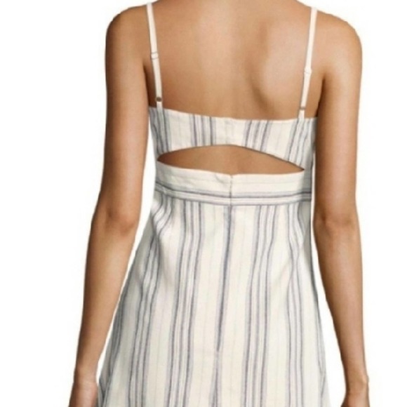 NEW! BCBGMAXAZRIA Peek A Boo Cut Out Midi Dress 12. - Picture 4 of 11